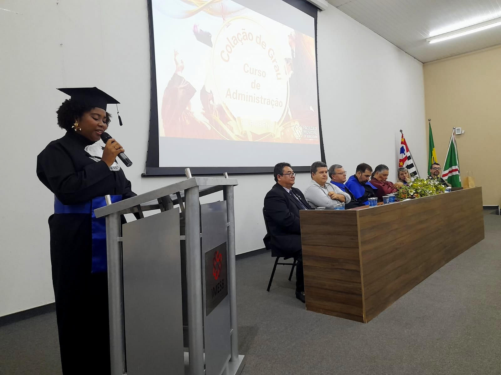 Formatura da 33ª turma de Administração